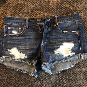American Eagle Tom Girl Shortie Shorts